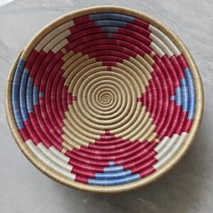 Handwoven Multicolor Basket